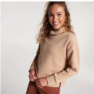 CALIA Women's Lunar Jacquard Funnel Neck